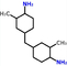 2, 2'-डिमेथिल-4,4'-मिथाइलबि ((साइक्लोहेक्सिलामाइन) (DMDC/MACM) C15H30N2 CAS 6864-37-5