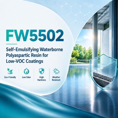 FW5502: कम-वीओसी कोटिंग्स के लिए स्व-पायसीकरण जलजनित पॉलीस्पार्टिक राल